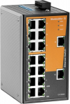 Weidm&uuml;ller 1241000000 IE-SW-VL16-16TX Industrial Ethernet Switch - Switch - 0.1 Gbps