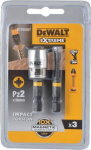 Dewalt Impact screwdriver bits TORSION PZ2 2szt. + uchwyt - DT70535T