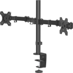 Hama Standard 2 ramiona 13" - 32" - desk-mounted holder | VESA 100X100 | VESA 75X75| 13" - 32"