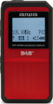 AIWA Portable Radio RD-20DAB RD, DAB+ FM red - Radio: Digital DAB+, FM RDS | Station memory: 32 DAB+ i 32 FM
