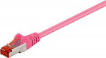 Wentronic Goobay CAT 6 S/FTP CU 3m Magenta