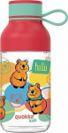 Quokka Quokka Ice Kids with strap - Tritan water bottle 430 ml z strap (Happy Quokka)
