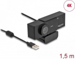 Delock Webcam - Farbe - 8.3 MP - 3840 x 2160