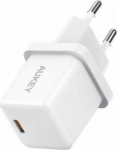 AUKEY PA-F5 OEM White Mini Charger 1xUSB-C 20W PD Power Delivery