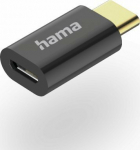 Adapter USB Hama USB-C - MicroUSB Czarny (002015310000)