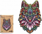 PuzzleOK Puzzle Wood eko 120 Mysterious wolf A3