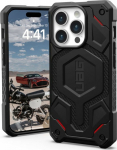 Kaitse&uuml;mbris Monarch Pro MagSafe, Apple iPhone 15 Pro, Kevlar must, Urban Armor Gear (UAG)