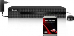 Recorder IP Hilook 8 channel 4MP NVR-8CH-4MP/8P z Disk 2TB