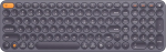 Baseus Wireless Tri-mode Keyboard 2.4G / Bluetooth K01B, Gray