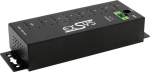 Exsys USB 3.2 Gen1 Hub 7-Port 7xC Anschluss ink.USB-Cable DIN rail - Kabel - Digital/Data
