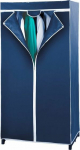 Wenko wardrobe 75 x 150 cm navy blue polypropylene