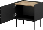 Cama MEBLE ONDA bedside table 2 pcs. 50x40x54 black