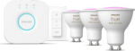 Philips Hue Starter Kit Colored 4.3W GU10 3pcs sw