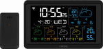 Orno Multifunctional weather station, Wireless, Wi-Fi, czarna