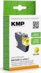 KMP Patrone Brother MFC-J5340DW LC422XLY yellow 1500S. 20ml remanufactured