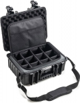 B&W Cases B&W Outdoor Case Type 4000 black with Photo Bag