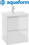 Cersanit AQ.401-1105011 / AQUAFORM / OTTIMA / WALL-HUNG WASHBASIN CABINET 50X60X40 DSM WHITE GLOSSY /