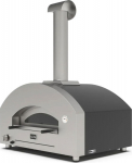 Alfa Forni Futuro 4 Pizze Hybrid silver black