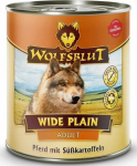 WOLFSBLUT Wide Plain Horse meat with sweet potatoes - wet dog food - 800g