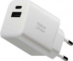 Native Union Fast GaN Charger PD 45W (2 ports), white