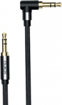 Kabel Quick Jack 3.5mm - Jack 3.5mm x2 1 m czarny (4752168141304)