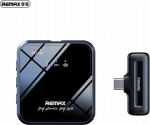 MICROPHONE REMAX K11 NA CLIPS USB-C BLACK