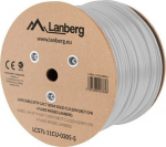 LANBERG Verlegekabel CAT.7 SFTP 305m LSZH Copper Fluke gr