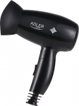 Adler | Hair Dryer | AD 2251 | 1400 W | Number of temperature settings 2 | Black
