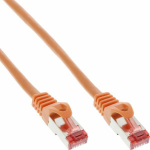 InLine Patchcord S/FTP, PiMF, Cat.6, PVC, orange 0.3m (76433O)