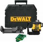 DEWALT 18V XR Laser DCLE34031N-XJ med 3 green 360&deg; laser circles