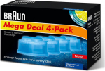 Braun | Refills 4 Pack | Clean and Renew CCR4 3+1