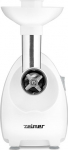 Zelmer ZMM4045B white - Rated power [W]: 1900 | Efficiency [kg/min]: 1.7 | Number of sieves [szt]: 2 | Equipment: mandoline, butcher&, Number of cutting drums: 3