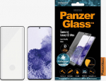 PanzerGlass | Samsung | Galaxy S21 Ultra Series | Antibacterial glass | Black | Case Friendly, Compatible with the in-screen fingerprint reader | Antifingerprint screen protector