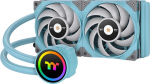 Thermaltake CL-W319-PL12TQ-A - All in one liquid cooler - 12 cm - 500 RPM - 2000 RPM - 22.3 Sone - T&uuml;rkis