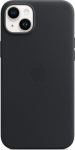 Apple Leather Case with MagSafe for iPhone 14 Plus midnight