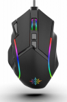 INCA Gaming Mouse RGB/12800DPI/12Tasten/USB 1.80m schwarz