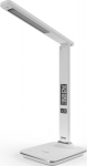 Avide LED Table lamp, office, leather calendar, white 6W