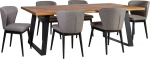 Dining set ROTTERDAM table and 6 chairs