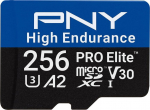 SD MicroSD XC Card 256GB PNY Pro Elite High Endurance