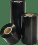 Armor 25x Thermal transfer ribbons, Inkanto, Wax/Resin, APX FH+, 110 mm, 74 m, Out, Black - Thermal transfer ribbon, Inkanto, Wax/Resin, APX FH+, Roll-width: 110 mm, Core-width: 110 mm, Core: 12.7 mm, Length: 74 m, Ink side: Outside, Printhead: Flat- ...