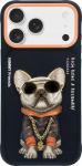 Case Nimmy Glasses Cool Dog do iPhone 17 Pro Max czarny