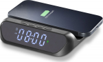 Cellularline Wireless Clock Charger Black