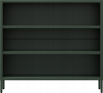 Jan Nowak Low shelf LUCA, 1000 x 900 x 350 mm, Modern: bottle green