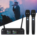DNA Professional XMIC 2 - Wireless dual set: 2 x handheld microphones + receiver (518&ndash;542 MHz)