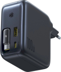 Baseus EnerCore CJ11 100W z ports USB-A and USB-C i with retractable cable USB-C - czarna - 100W