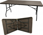 NUFORMA FOLDABLE GARDEN CATERING BANQUET TABLE 180CM TECHNORATAN