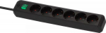 Listwa zasilająca Brennenstuhl 6 sockets 1.5 m czarna