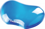 Fellowes Mouse wrist rest Crystal Gel blue