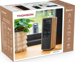 Thomson Weather Station Thomson COSY Weather Station with Radio and Speaker BT czarna