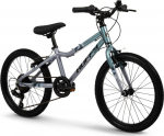 Huffy Literide Alu 20&rdquo; bike, silver and turquoise (23005W)